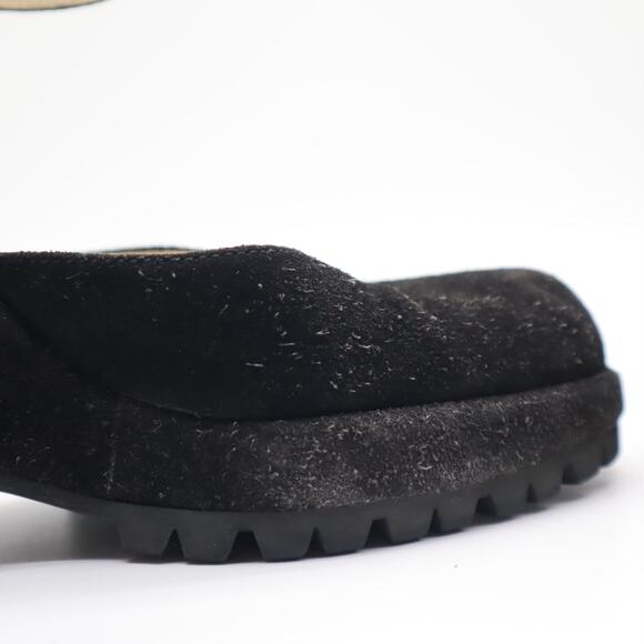 Miu Miu Vintage 90's Mary Jane Suede Wedges Size 38 - Picture 9 of 12